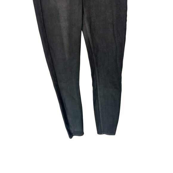 Spanx Gray Slimming Stretch Shimmer Coasted Skinny Leg Pants Size Small - Picture 4 of 11